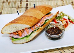 Vietnamese Banh Mi Sandwich