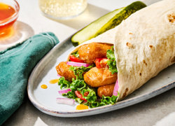 Hot Honey Chicken Tender Wrap